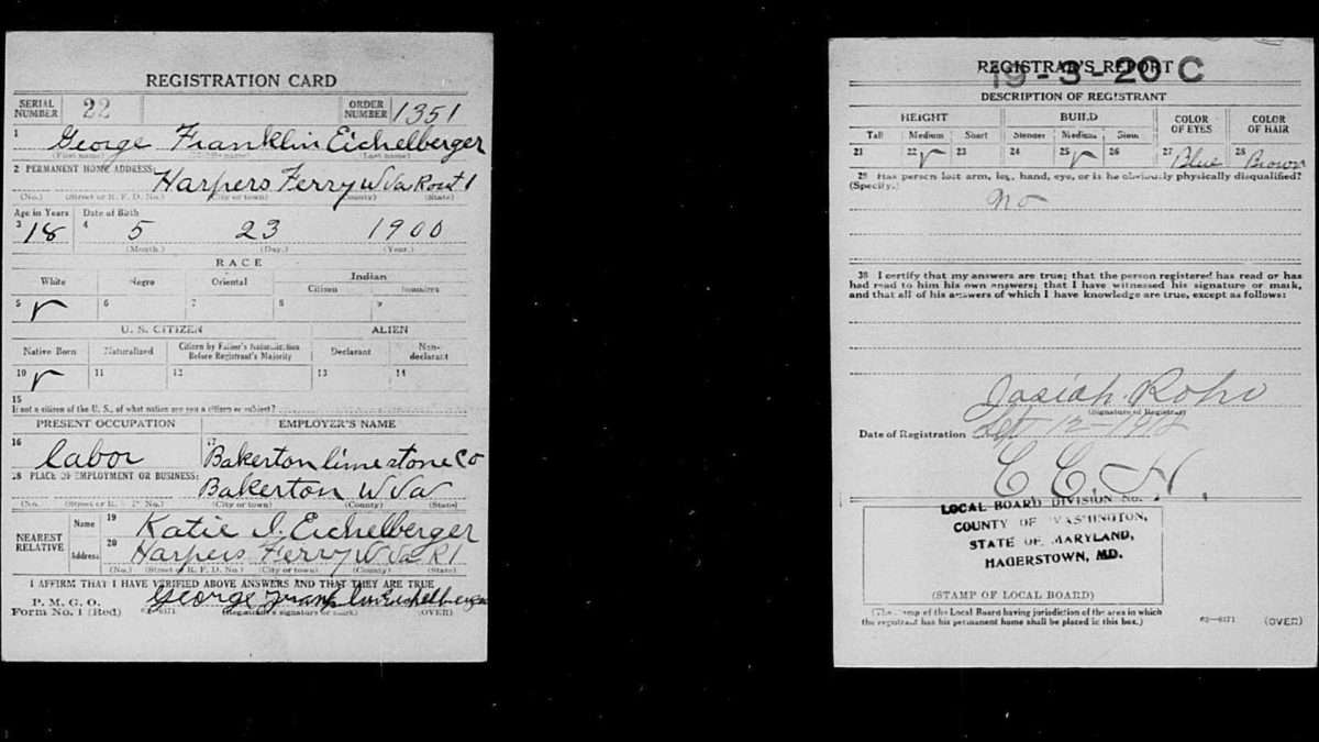 GeorgeFranklinEichelbergerDraft